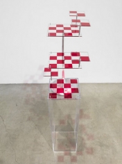 1 2 Mate, 2010. Acrylic and aluminium, 24 1/2 x 13 1/2 x 20 1/2 inches (62.2 x 34.3 x 52.1 cm). MP 57