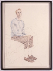 TinTin 2, 2005. Colored pencil drawing on paper, 23.4 x 16.5 inches. MP D-8