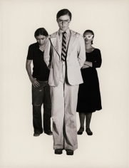A Play of Selves, 1975. Act 3, Scene 9, 71 black and white photographs, each mounted on board. 15 x 14 inch board, 16 1/2 x 15 1/2 inches framed.