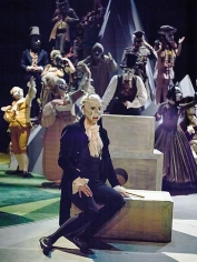 "The Humans," performance still, 2013. BAM Brooklyn Academy of Music, New York / Performa, New York. ©Kate Lacey