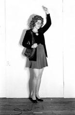Cindy Sherman, Untitled, 1976/2005. Black and white photograph, image: 7-3/16 x 5 inches; paper: 10 x 8 inches. Edition of 20. MP 439