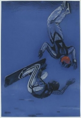 ALEXEY KALLIMA From the series "Chechen Women's Team of Parachute Jumping and Its Virtual Fans", 2008