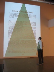 Installation view at The Warehouse Gallery at Syracuse University, 2008