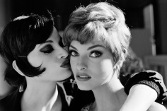 Arthur Elgort, Linda Evangelista and Kristen McMenamy, VOGUE Germany, 1991