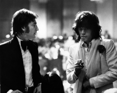 Ron Galella, John Lennon and Mick Jagger, Los Angeles, 1974