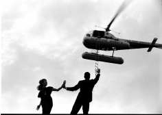 Bert Stern, Rooftop, VOGUE, 1961