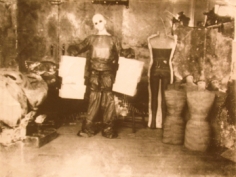 Deborah Turbeville, For Charles Jourdan: Beverly in Betsey Johnson, Woolf Form Dummy Factory in New York, 1974