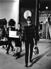 Bob Willoughby, Audrey Hepburn on the set of Paris When it Sizzles, 1962