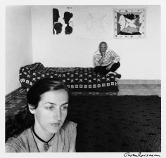 Robert Doisneau, Picasso et Francoise Gilot, Vallauris, France, 1952