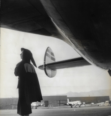 Herbert Matter, Model with Airplane