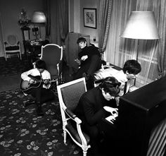 Harry Benson, The Beatles Composing I, Paris, 1964