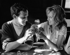 Peter Basch, Jeanne Moreau with François Truffaut, "Jules and Jim", 1962