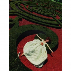 David LaChapelle, Avalon Fallen in Shrubbery, Paris, 1995