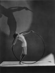 George Hoyningen-Huene, E. Carise in Swimwear with Hula Hoop, Paris, 1930