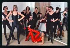 Harry Benson Halston with Models, New York, 1977