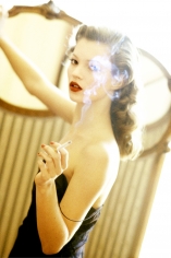 Arthur Elgort, Kate Moss at the Hotel Raphael, Paris, VOGUE Italia, 1993