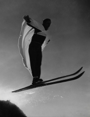 Norman Parkinson, Bird man at Chamounix, France, 1937
