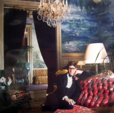 Horst, Yves Saint Laurent, Normandy, 1986