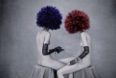 Patrick Demarchelier, Frida and Mirte, New York, 2013