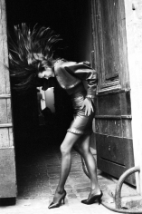 Arthur Elgort, Yasmin Lebon, Azzedine Alaia, 1986