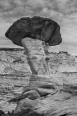 Priscilla Rattazzi, Mushroom Hoodoo, Yermo Canyon, 2019