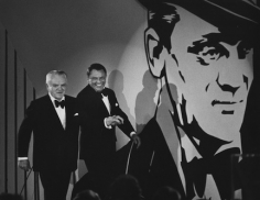 Ron Galella, James Cagney and Frank Sinatra, AFI Salute to James Cagney, Los Angeles, 1974