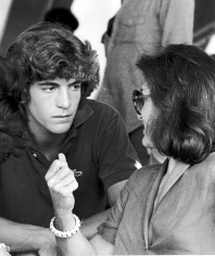 Ron Galella, John F. Kennedy Jr. and Jackie Onassis. Seventh Annual Robert F. Kennedy Pro-Celebrity Tennis Tournament, New York, 1978