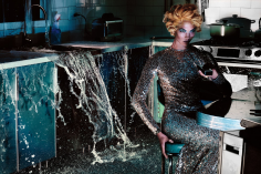 Steven Klein, Woman in Kitchen, 2011