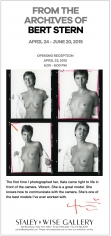 Bert Stern, Exhibition Invitation