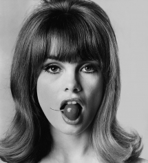 William Helburn, Jean Shrimpton With Radish, Wishbone Salad Dressing, 1964