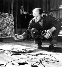Martha Holmes, Jackson Pollock in his Studio, Springs, Long Island, New York, 1949