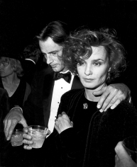 Ron Galella, Sam Shepard and Jessica Lange, New York Film Festival, Lincoln Center, 1984