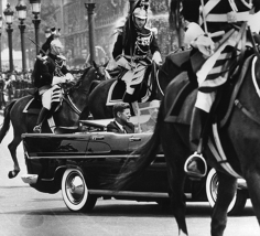 Harry Benson, President John F. Kennedy and Charles De Gaulle, Paris, 1961