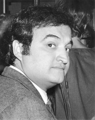 Ron Galella, John Belushi, Opening of “The Elephant Man”, Booth Theater, New York, 1980