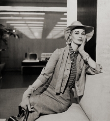 Tom Palumbo, Sunny Harnett in Office, circa 1955