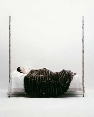 William Helburn, Dovima Under a Fur, Corday, 1958