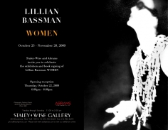 Lillian Bassman, Exhibition Invitation