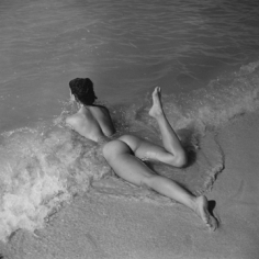 Andre de Dienes, Abstract Nude, Late 1960s