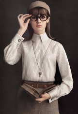 William Helburn, Jean Shrimpton Buttoned Up, Lady Van Heusen, 1964