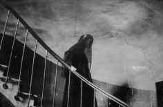 Deborah Turbeville, The Staircase: Commes des Garcons, Passage Vivienne, Paris, 1980