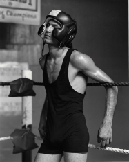 Kurt Markus, Abbe Vega, Gleason's Gym, Brooklyn, New York, 1993