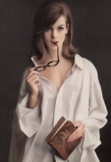 William Helburn, Jean Shrimpton Unbuttoned, Lady Van Heusen, 1964