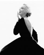 Bert Stern, Marilyn Monroe: From The Last Sitting, 1962 (VOGUE, with Black Dress, Laughing)