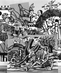 Robert Doisneau, Fernand Leger dans ses Oeuvres, 1954