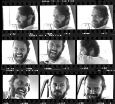 Harry Benson, Jack Nicholson (Contact Sheet), 1976