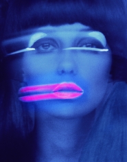 Melvin Sokolsky, Lip Streaks (Donna Mitchell), New York, 1967