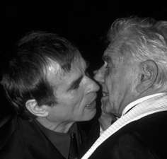 Ron Galella, Leonard Bernstein greets Rudolph Nureyev, Lincoln Center, New York, 1989
