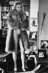 Helmut Newton, Mercedes at Home, Paris, 1975