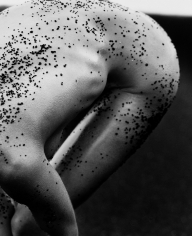 Herb Ritts, Female Torso With Black Sand, Hawaii 1989