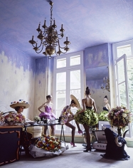 Arthur Elgort, Romance: Christian Lacroix Haute Couture Atelier, 1988